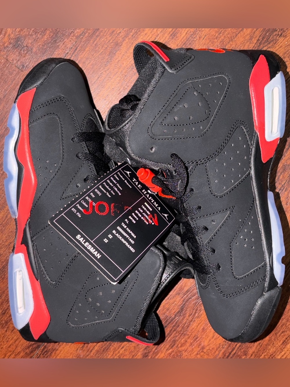 Jordan retro 6 size 7